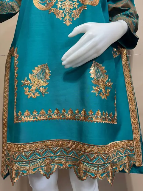 Viscose Embroidered Kurti / Top, photo 4