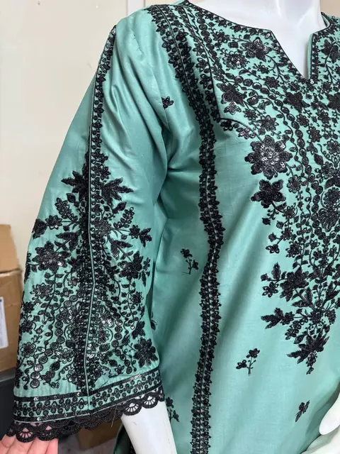 Cotton Party Wear Palazzo Dress, photo 4