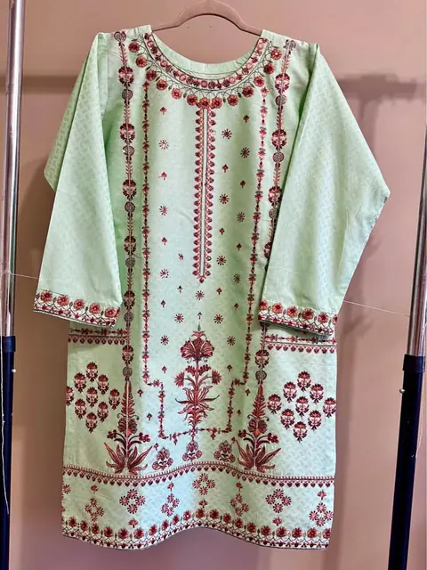 Cotton Embroidered Kurti / Kurta