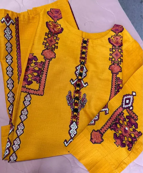 Cotton Embroidered Kurti / Kurta, photo 4